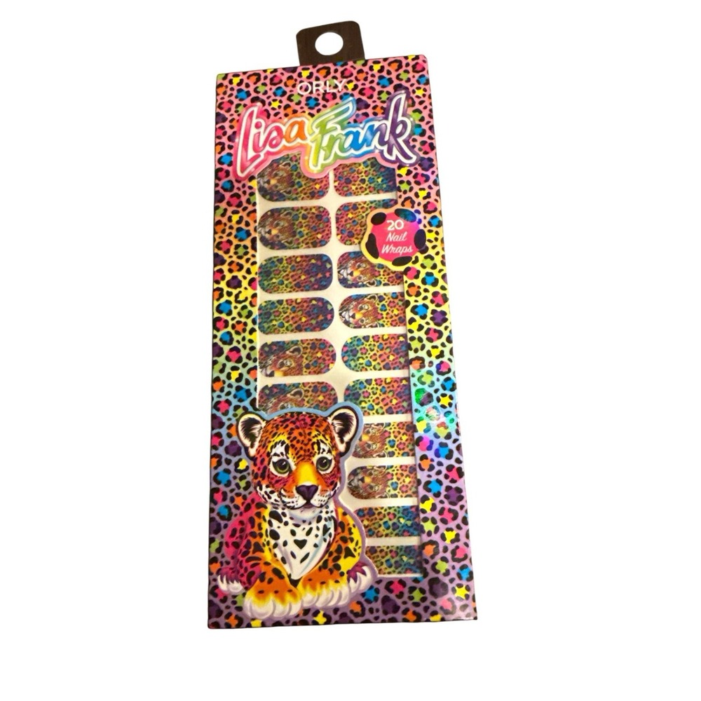 Orly Lisa Frank Hunter Limited Edition Nail Wraps new‎ In Package